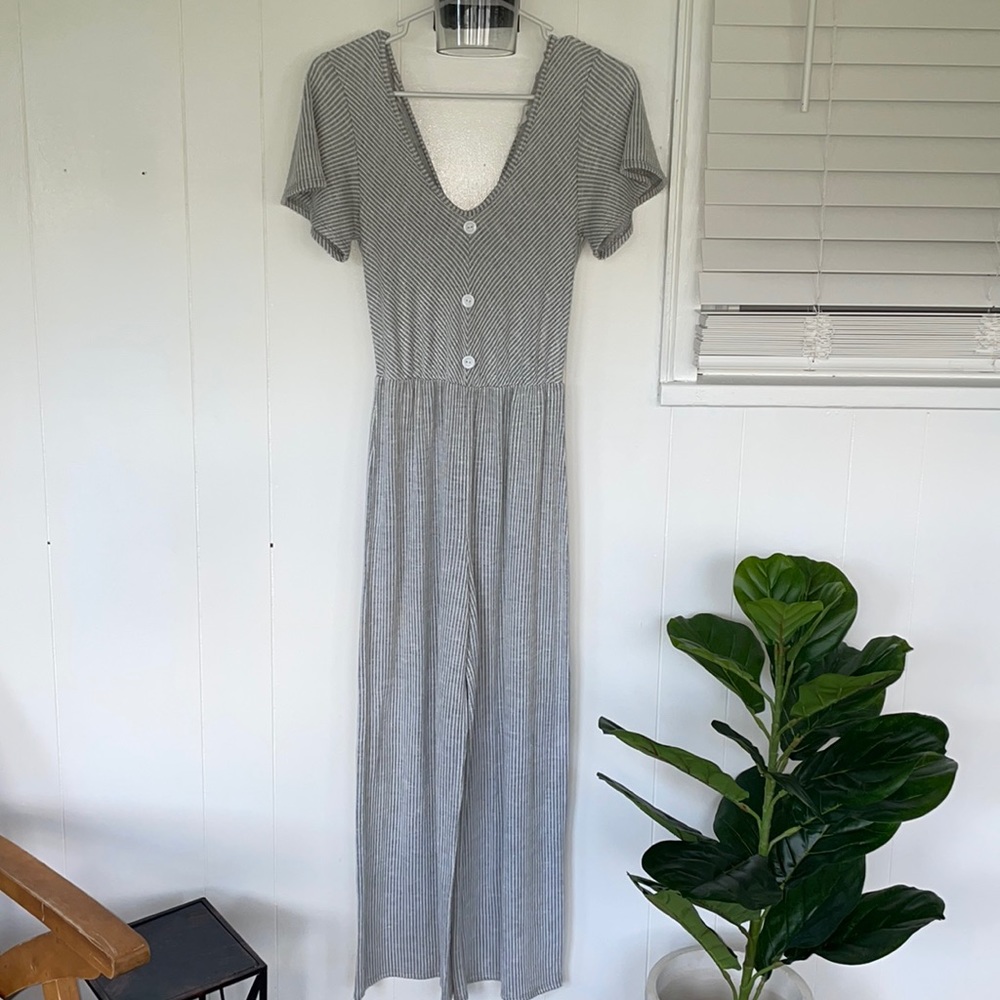 Maxi romper jumpsuit